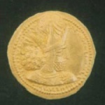 سکه طلای شاپور